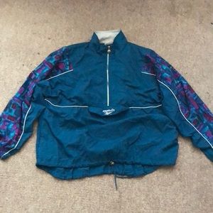Multi colored Reebok windbreaker
